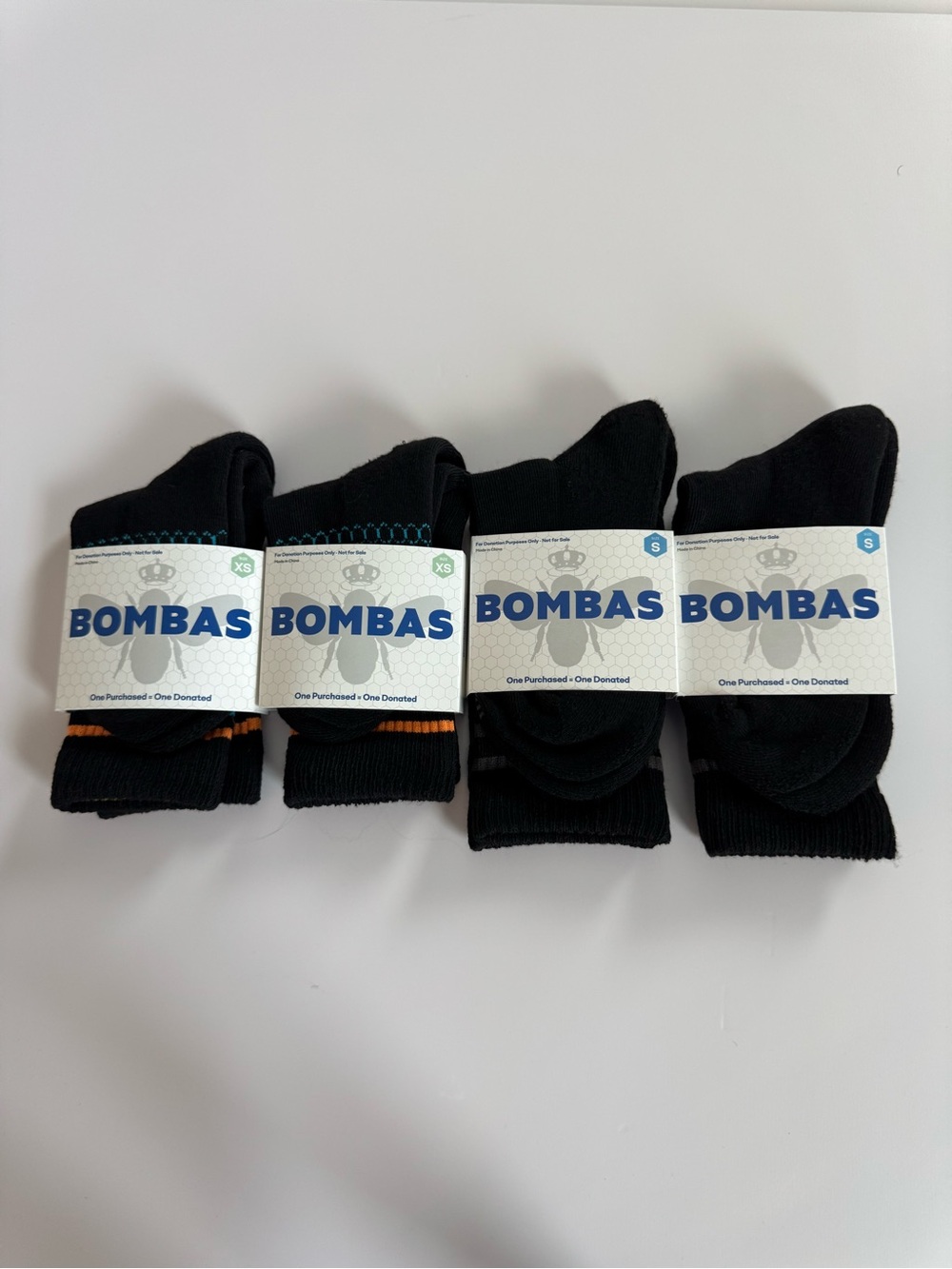 Bombas Socks pack of 4